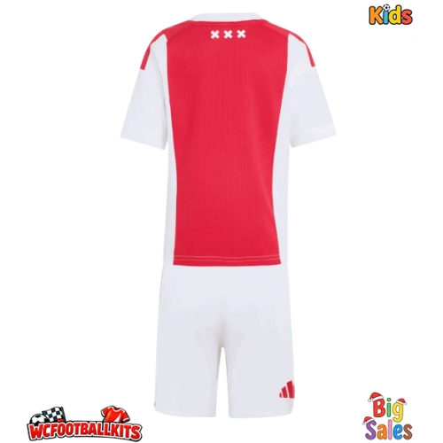 Ajax Replica Home Stadium Kit for Kids 2026-27 Short Sleeve (+ pants)